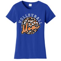 Leopard Cheetah Volleyball Orange Mom Gift Trendy Gift Women's T-Shirt