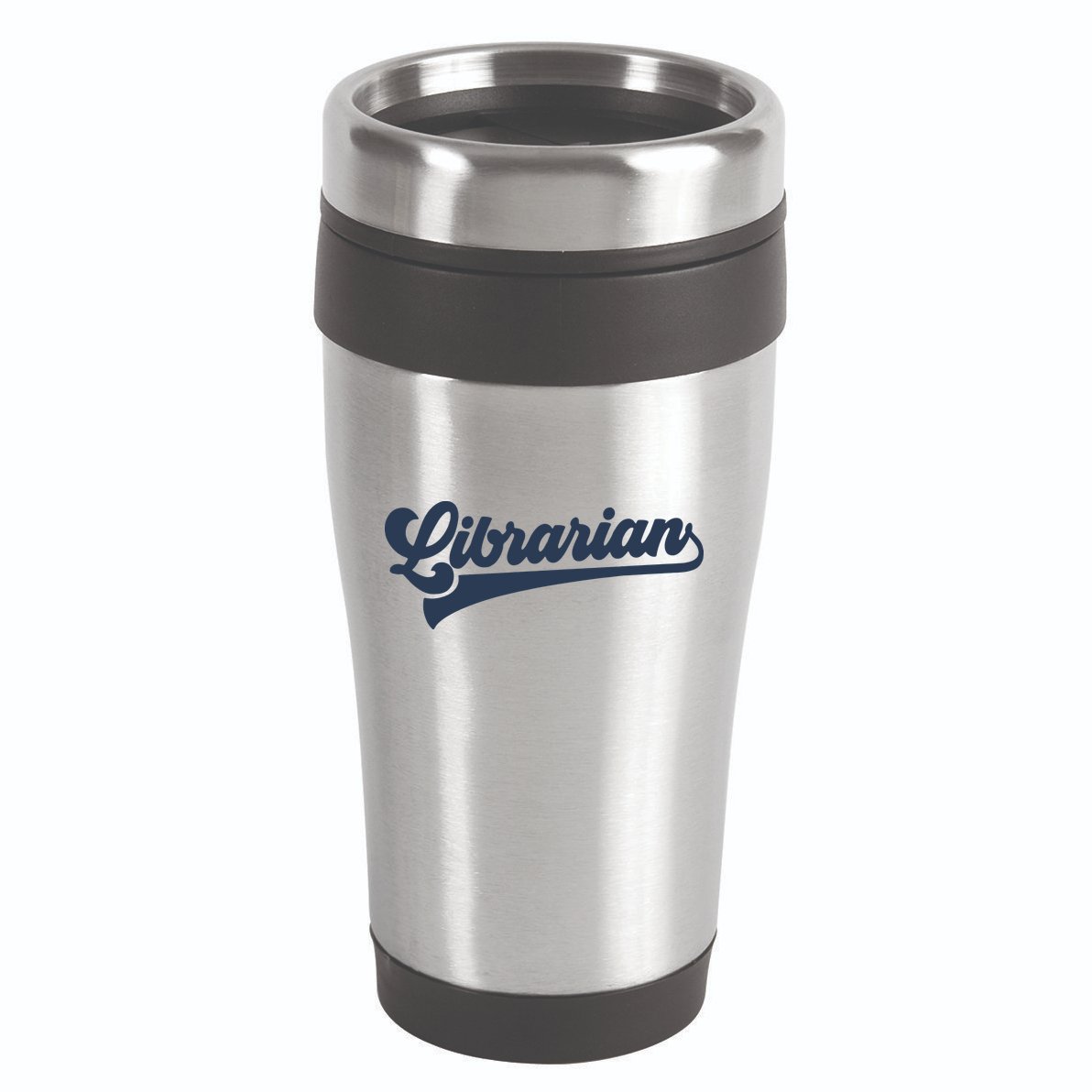 Librarian Cute Vintage Graphic 16oz Travel Tumbler