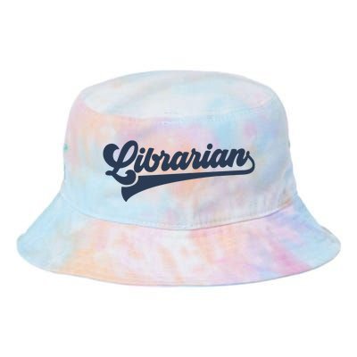 Librarian Cute Vintage Graphic Tie Dye Newport Bucket Hat