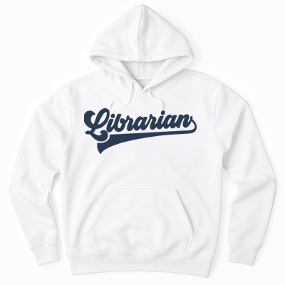 Librarian Cute Vintage Graphic Hoodie