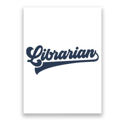 Librarian Cute Vintage Graphic Poster