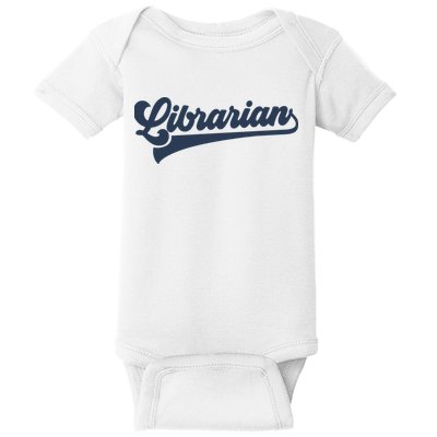 Librarian Cute Vintage Graphic Baby Bodysuit