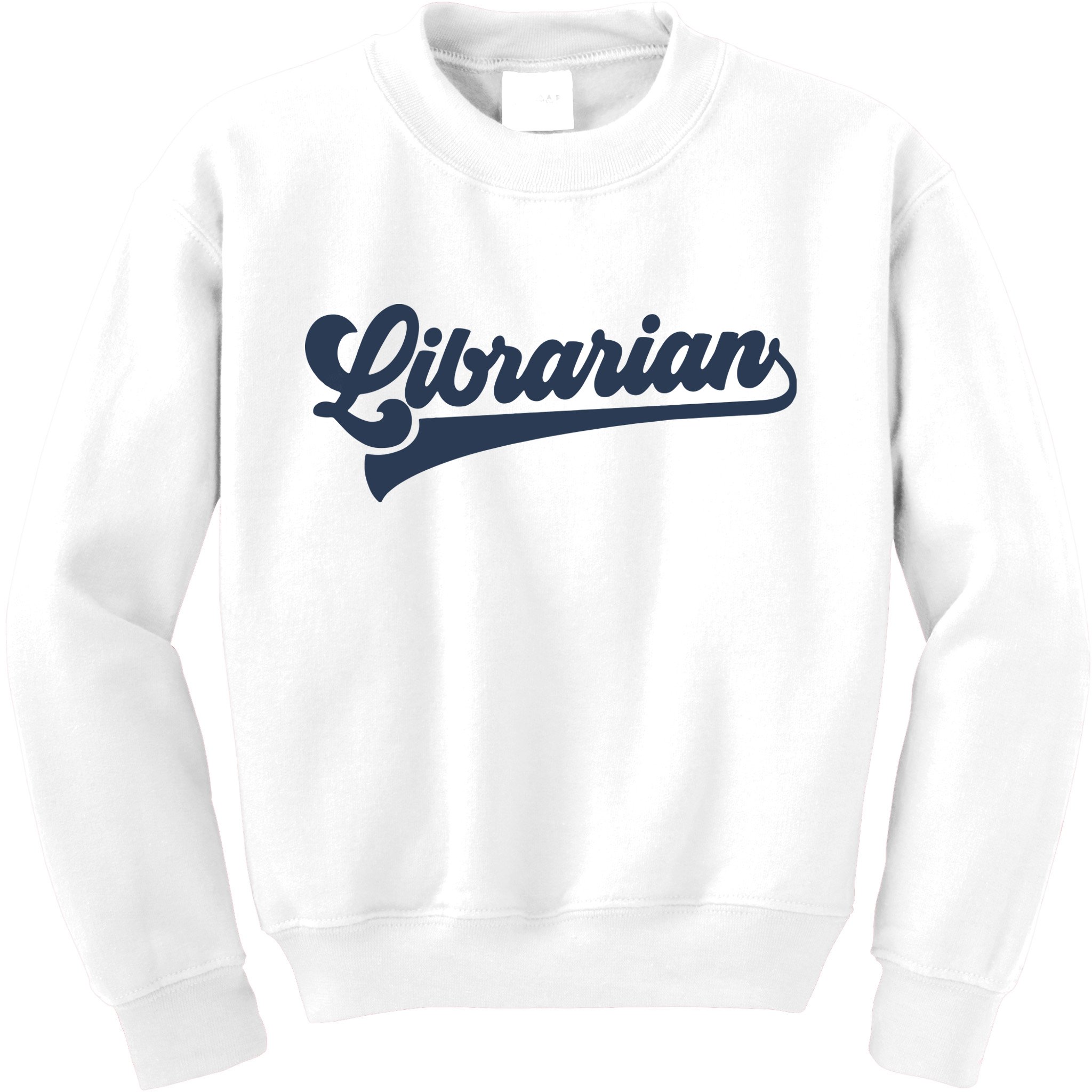 Librarian Cute Vintage Graphic Kids Sweatshirt