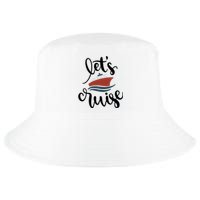 Let's Cruise Vacation Travel Cool Comfort Performance Bucket Hat