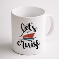 Let's Cruise Vacation Travel Coffee Mug