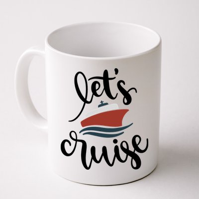 Let's Cruise Vacation Travel Mug