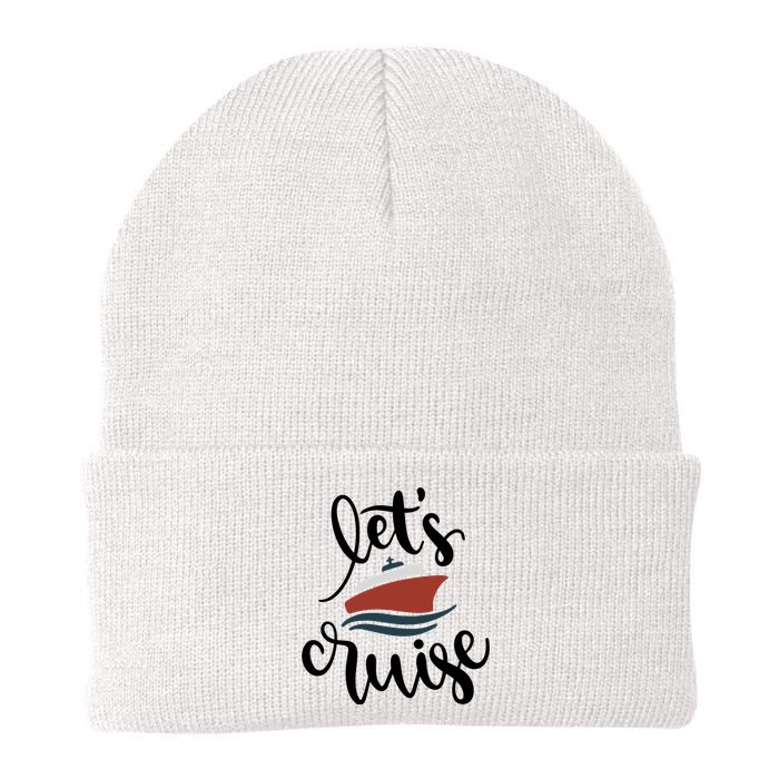 Let's Cruise Vacation Travel Knit Cap Winter Beanie