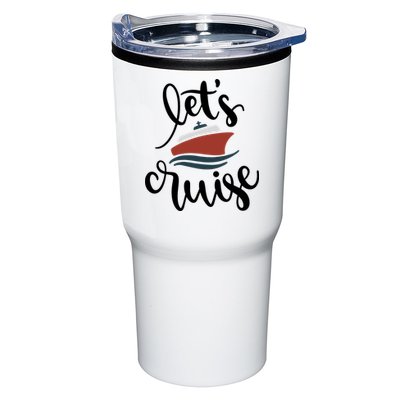 Let's Cruise Vacation Travel Tumbler