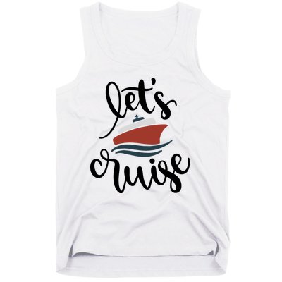 Let's Cruise Vacation Travel Tank Top