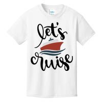 Let's Cruise Vacation Travel Kids T-Shirt