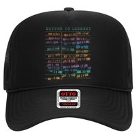 Library Card Vintage Book Due Date Bookish Rainbow Reading Hat