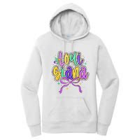 Louisiana Culture Vintage We Stand Nola Strong Bourbon Street Women's Pullover Hoodie