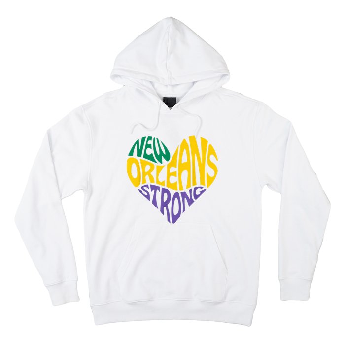 Louisiana Culture Vintage We Stand Nola Strong New Orleans Hoodie