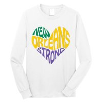 Louisiana Culture Vintage We Stand Nola Strong New Orleans Long Sleeve Shirt