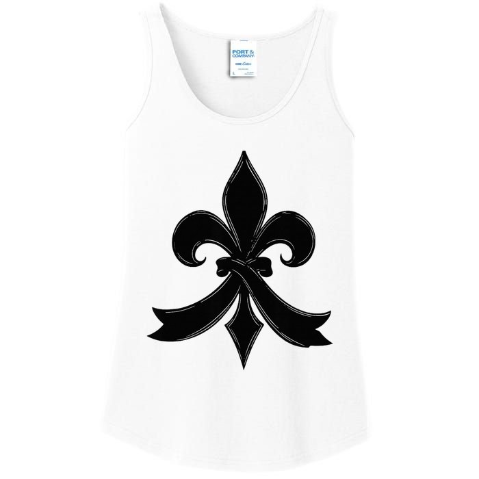 Louisiana Culture Vintage We Stand Nola Strong Ladies Essential Tank