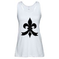 Louisiana Culture Vintage We Stand Nola Strong Ladies Essential Flowy Tank