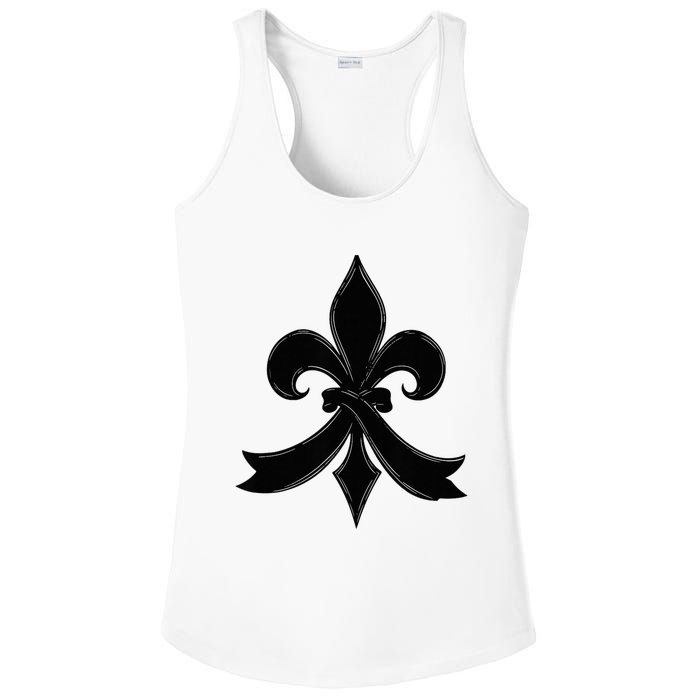 Louisiana Culture Vintage We Stand Nola Strong Ladies PosiCharge Competitor Racerback Tank