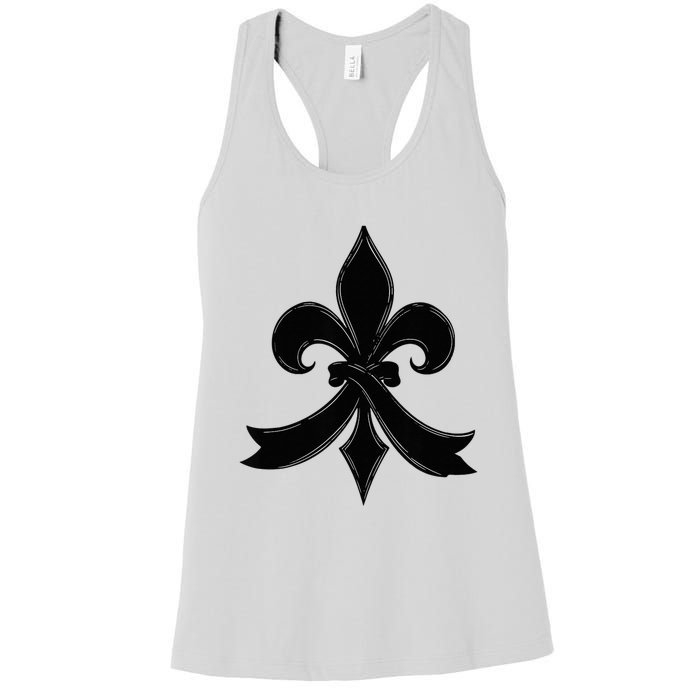 Louisiana Culture Vintage We Stand Nola Strong Women's Racerback Tank