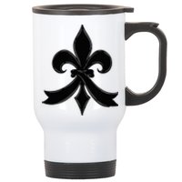 Louisiana Culture Vintage We Stand Nola Strong Stainless Steel Travel Mug