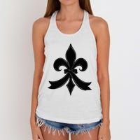 Louisiana Culture Vintage We Stand Nola Strong Women's Knotted Racerback Tank