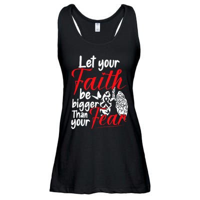 Lung Cancer Warrior awereness Ladies Essential Flowy Tank