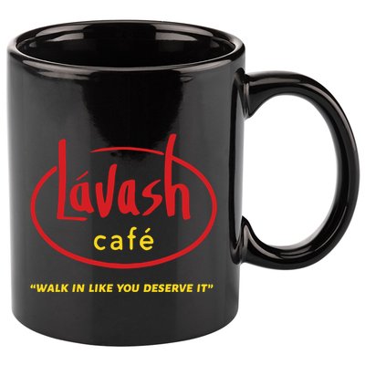 LáVash Cafe Walk In Like You Deserve It 11oz C Handle Ceramic Mug
