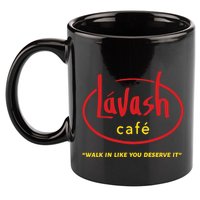 LáVash Cafe Walk In Like You Deserve It 11oz C Handle Ceramic Mug