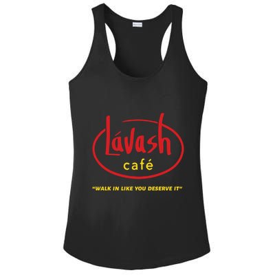 LáVash Cafe Walk In Like You Deserve It Ladies PosiCharge Competitor Racerback Tank
