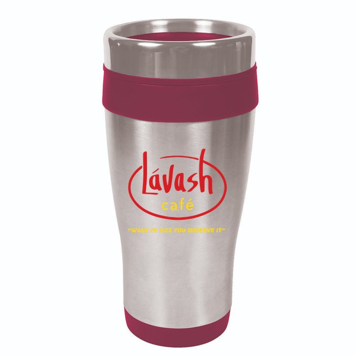 LáVash Cafe Walk In Like You Deserve It 16oz Travel Tumbler