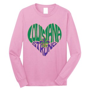 Louisiana Culture We Stand Nola Strong Long Sleeve Shirt