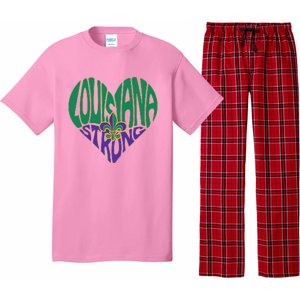 Louisiana Culture We Stand Nola Strong Pajama Set