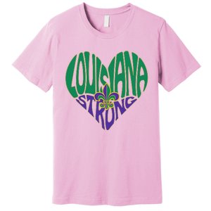 Louisiana Culture We Stand Nola Strong Premium T-Shirt