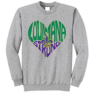 Louisiana Culture We Stand Nola Strong Sweatshirt