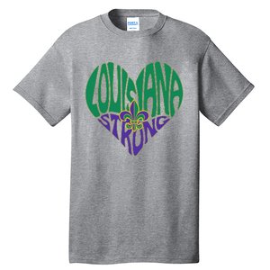 Louisiana Culture We Stand Nola Strong Tall T-Shirt