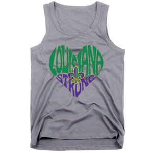 Louisiana Culture We Stand Nola Strong Tank Top