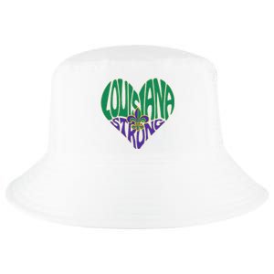 Louisiana Culture We Stand Nola Strong Cool Comfort Performance Bucket Hat