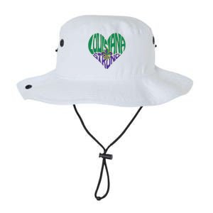 Louisiana Culture We Stand Nola Strong Legacy Cool Fit Booney Bucket Hat