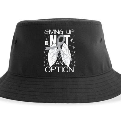 Lung Cancer Warrior Sustainable Bucket Hat