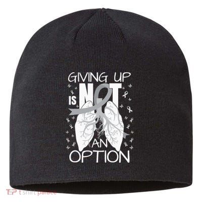 Lung Cancer Warrior Sustainable Beanie