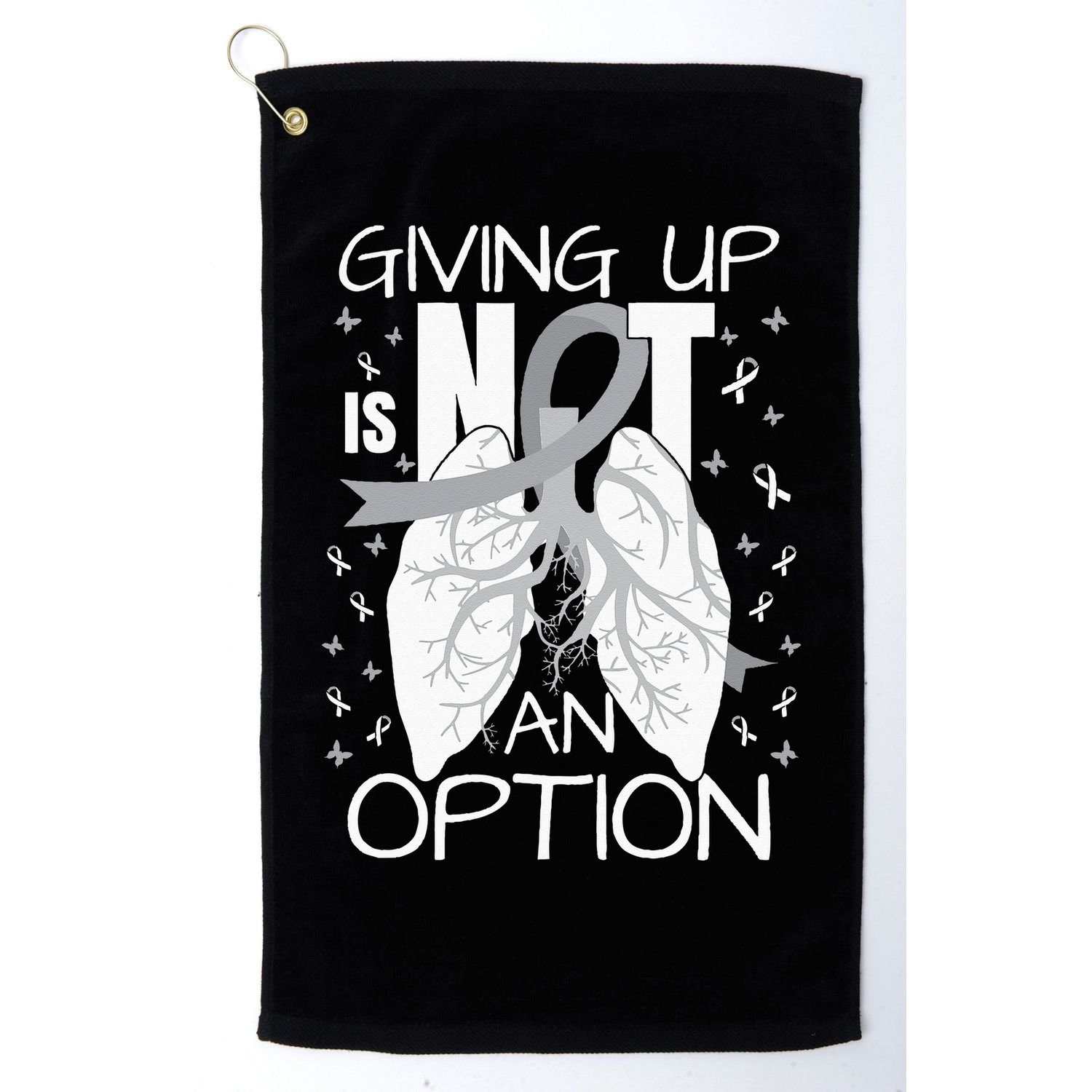 Lung Cancer Warrior Golf Towel