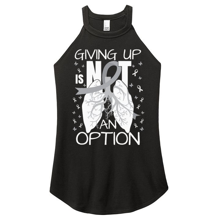 Lung Cancer Warrior Women's Perfect Tri Rocker Tank