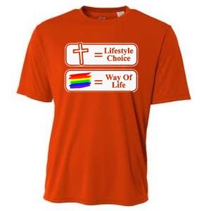 Lifestyle Choice Way Of Life Lgbt Cooling Performance Crew T-Shirt