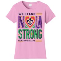 Louisiana Culture We Stand Nola Strong Women's T-Shirt