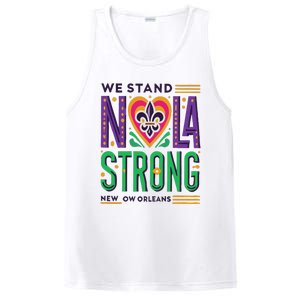 Louisiana Culture We Stand Nola Strong PosiCharge Competitor Tank