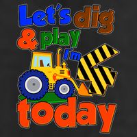 Let's Dig And Play I'm 4 Four Today 4th Birthday Party Excavator 15oz Campfire Ceramic Mug