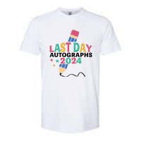 Last Day Autographs 2024 End Of School Softstyle CVC T-Shirt