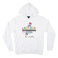 Last Day Autographs 2024 End Of School Hoodie