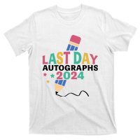 Last Day Autographs 2024 End Of School T-Shirt