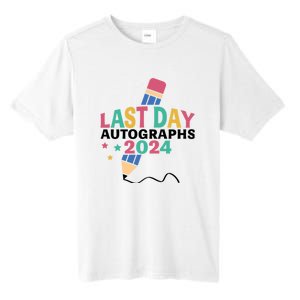 Last Day Autographs 2024 End Of School Tall Fusion ChromaSoft Performance T-Shirt