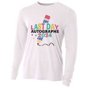 Last Day Autographs 2024 End Of School Cooling Performance Long Sleeve Crew